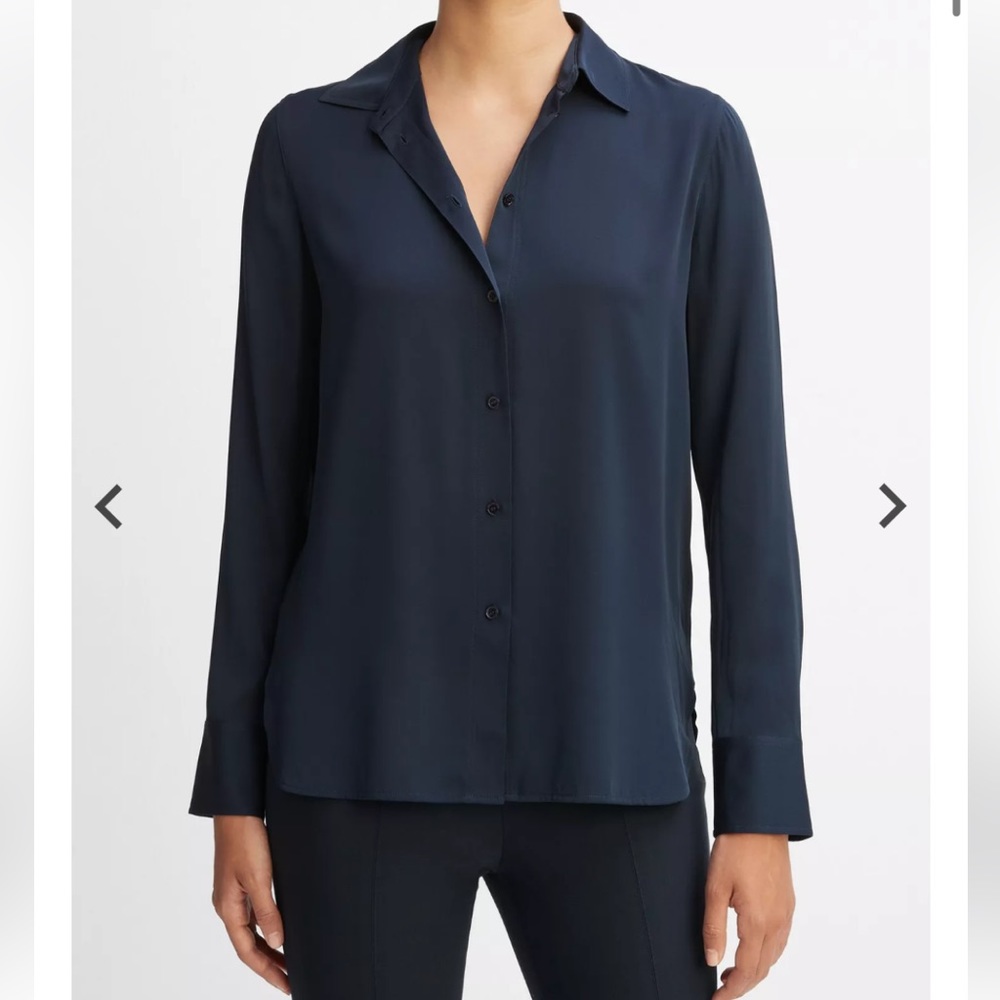 Vince Silk Blouse